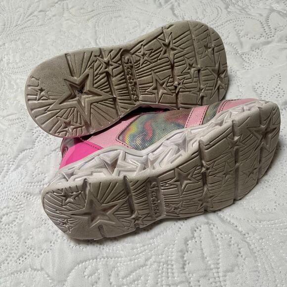 Skechers Galaxy Lights Slip On Sneakers Size 12 - Picture 8 of 9